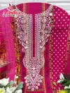 Aasha 1186 Printed Embroidery Cotton Dupatta Pakistani Wholesalers In Surat
